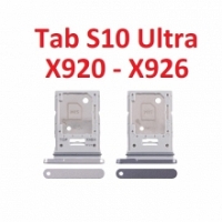 Khay Sim For Samsung Galaxy Tab S10 Ultra SM-X920 X926 SIM Card Tray Zin New